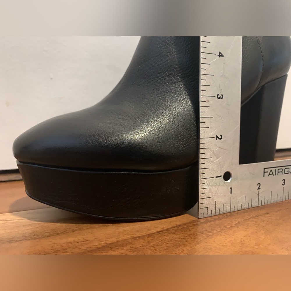 NEW ASH Black, Platform Ankle Boots. - Picture 6 of 12